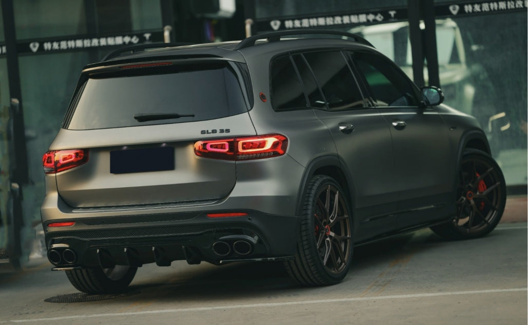 Aero Body Kit Black Design for Mercedes GLB X247 (2019–2023)