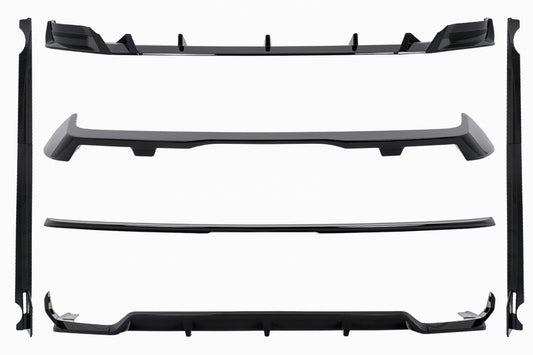 Aero Body Kit Black Knight Design Piano Black for BMW X7 G07 LCI M-Tech (2023-Up)