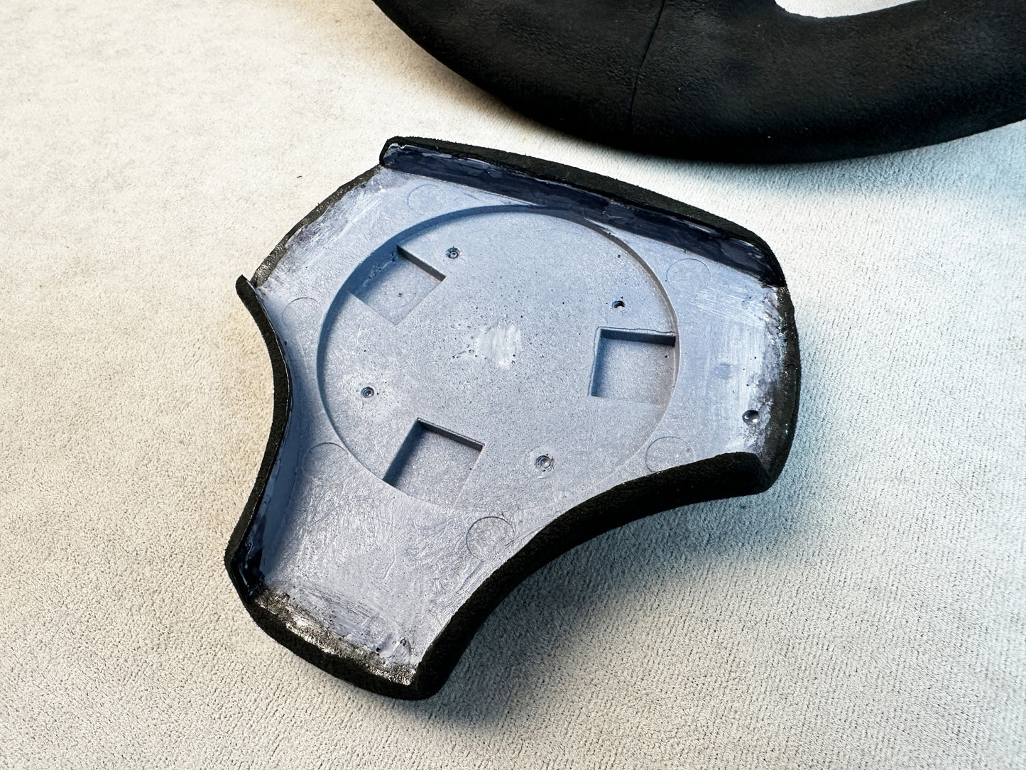Porsche 911 964 993 steering wheel close-up