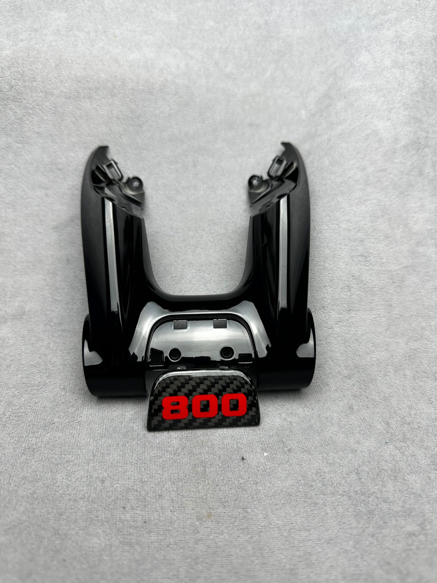 Brabus 800 Flat Carbon Steering Wheel Emblem Badge for Mercedes G, GT, S, GLE, GLS