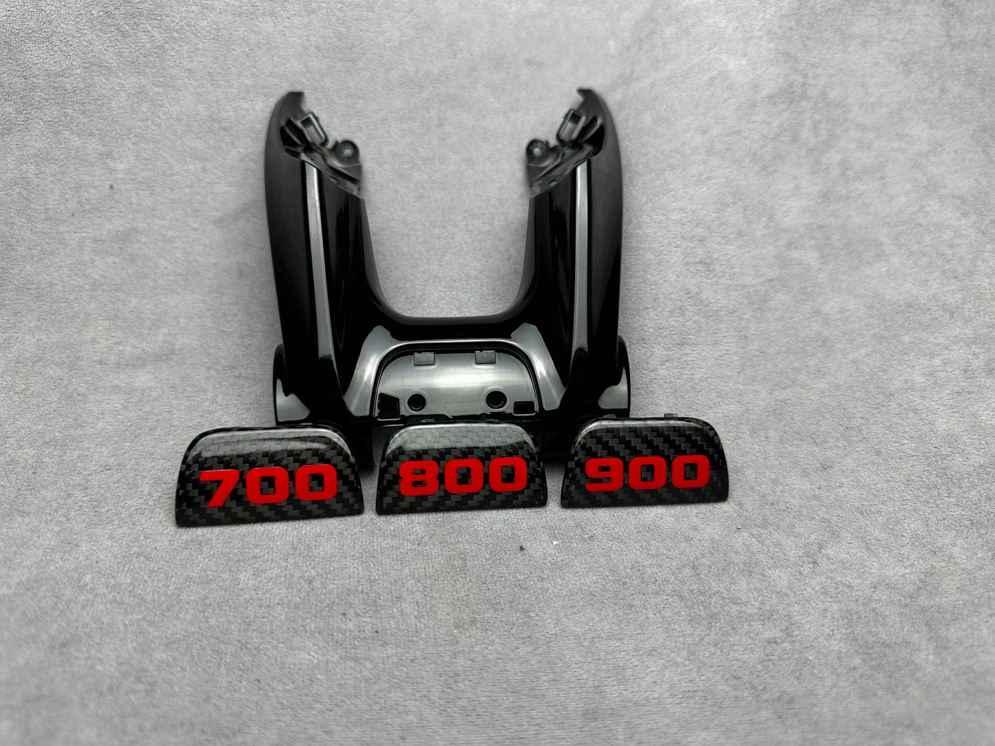Brabus 800 Flat Carbon Steering Wheel Emblem Badge for Mercedes G, GT, S, GLE, GLS