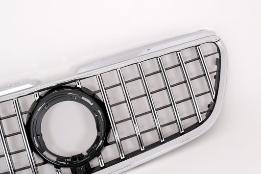 Central Grille GTR Panamericana Design Black Chrome for Mercedes Vito W447 (2020-Up)