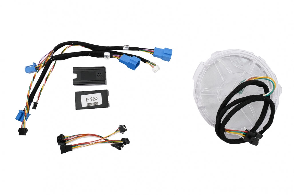 Door Middle Speaker Covers with 64 Color LED for Mercedes C-Class W205 Facelift (2018–2020)