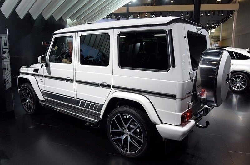 Door Moldings Strips with Matte Black Side Decals for Mercedes G-Class W463 (1989–2017)