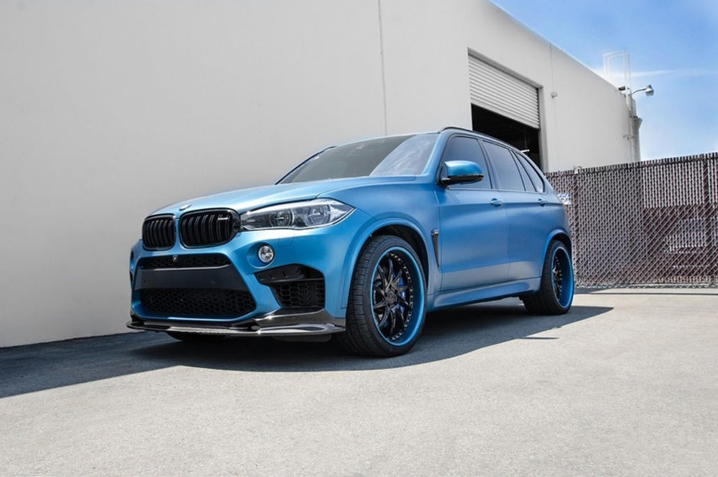 Double Slat Kidney Grilles Black Lacquer for BMW X5 F15 (2013-2018) X6 F16 (2014-2019)