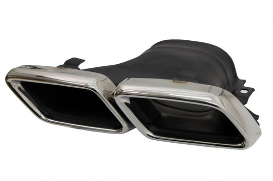 Exhaust Muffler Tips E63 Design Chrome for Mercedes E-Class W213 GLC X253 C253 (2015–Up)