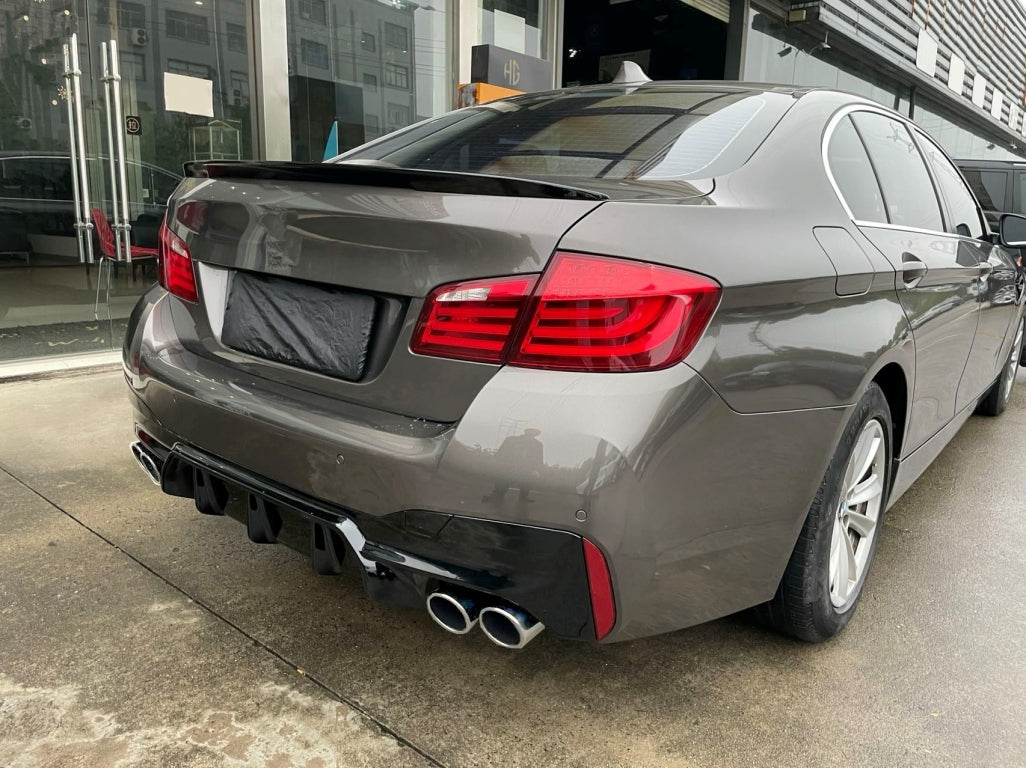 Exhaust Muffler Tips M5 LCI Chrome Twin Outlet for BMW 5 Series F10 F11 (2011–2017)