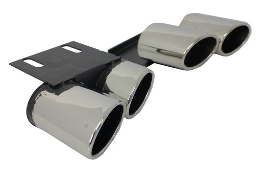 Exhaust Muffler Tips Tail Pipes Audi A3 8V S3 Quad Design – left & right set