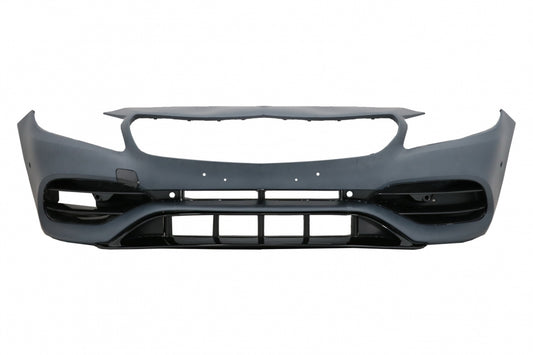 Front Bumper A45 Design with Side Decals Dark Grey for Mercedes A-Class W176 (2012–2018)
