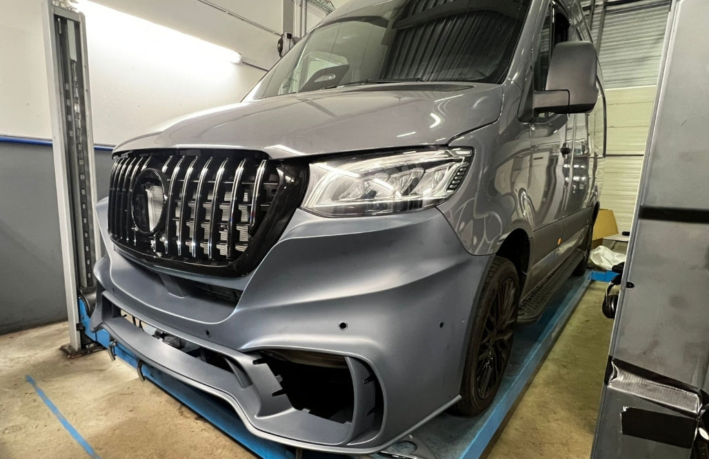 Front Bumper GT Design for Mercedes Sprinter W907 W910 (2019–2024)