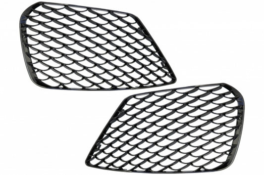 Front Bumper Grille Assembly S63 Look Piano Black for Mercedes S-Class W222 (2013–2017)
