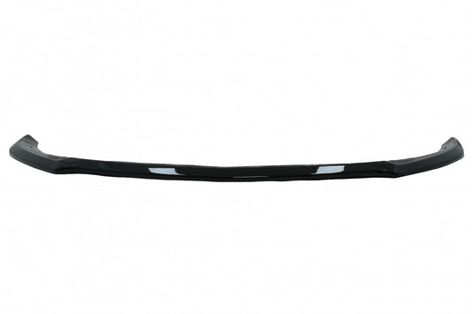 Front Bumper Lip Extension Piano Black for Mercedes A-Class W176 AMG Facelift (2015–2018)