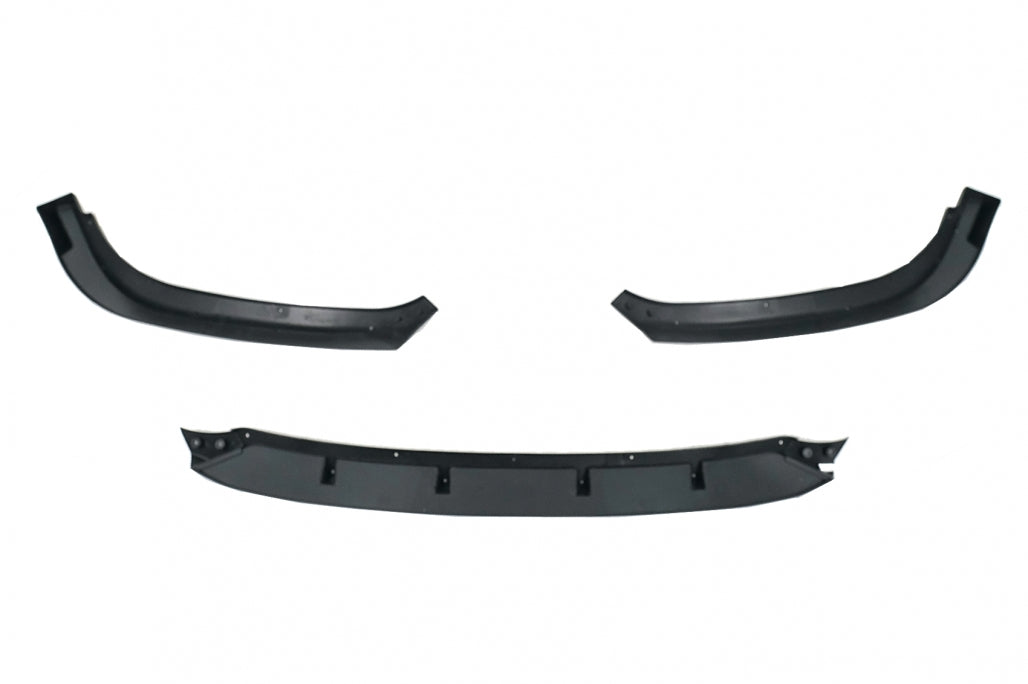 Front Bumper Lip Spoiler Piano Black for BMW 5 Series G30 G31 Standard Bumper (2017–2019)