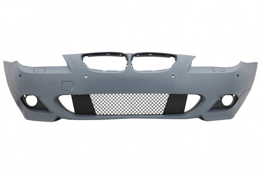 Front Bumper M-Technik with Fog Lights PDC 18mm for BMW 5 Series E60 E61 LCI (2007-2010)