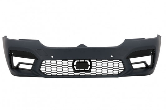 Front Bumper M5 Design with Piano Black Grilles for BMW 5 Series G30 G31 LCI (2020–Up)