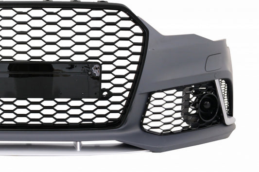 Front Bumper RS6 Design with Grille for Audi A6 C7 4G (2011–2015)