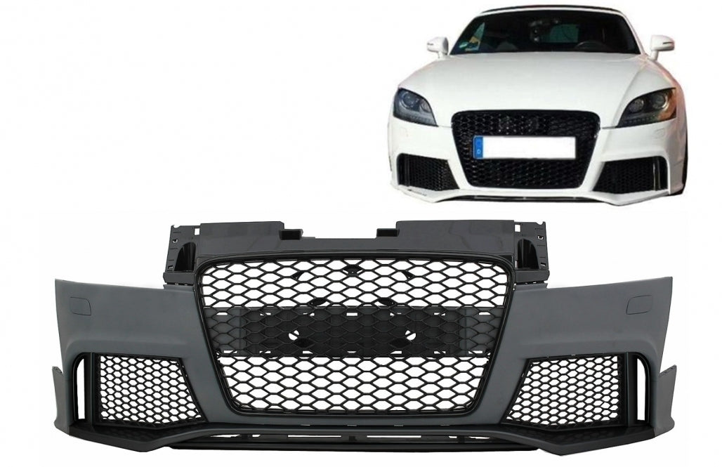 Front Bumper RS 8S TTRS Design for Audi TT 8J Coupe Cabriolet (2006–2014)