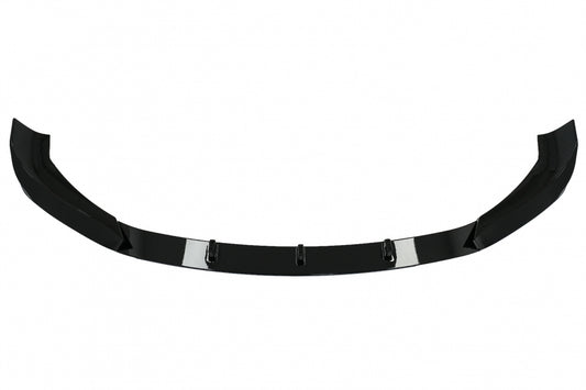 Front Bumper Spoiler Lip Piano Black for BMW X1 F48 Pre-LCI (2015-2019)
