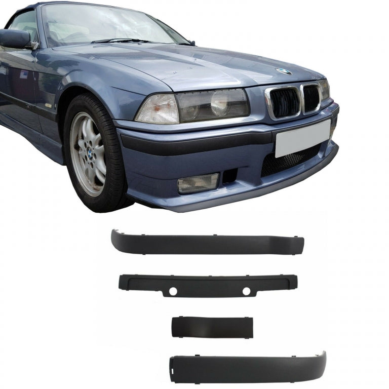 Front Bumper Trim Panels Set for BMW 3 Series E36 (1992–1998) M3 Design Bumper