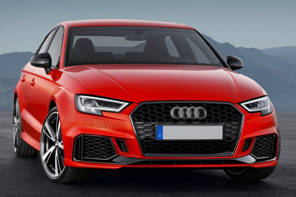 Front Bumper for Audi A3 8V Facelift 2016–2019 Sedan Cabrio RS3 Design Brilliant Black