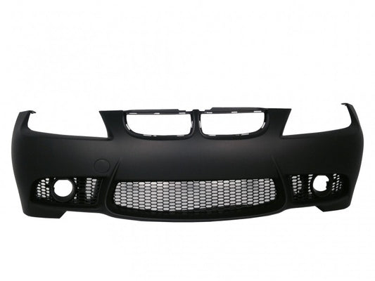 Front Bumper for BMW 3 Series E90 E91 (2004–2008) M3 Style with Double Stripe Grilles