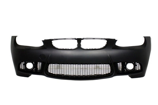 Front Bumper with Double Stripe Kidney Grilles for BMW 3 Series E92 E93 (2006–2009) M3 Design Without PDC