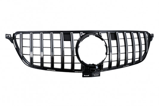 Front Grille GT-R Panamericana Design for Mercedes GLE Coupe C292 W166 SUV (2015–2018)