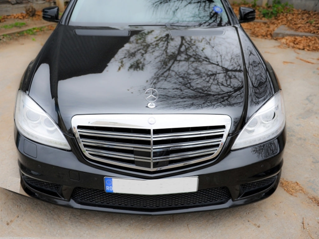 Front Grille S63 S65 Design for Mercedes S-Class W221 Facelift (2010–2013)