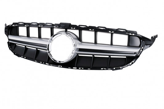 Front Grille for Mercedes C-Class W205 S205 C205 A205 Facelift without Camera (2018–2020)
