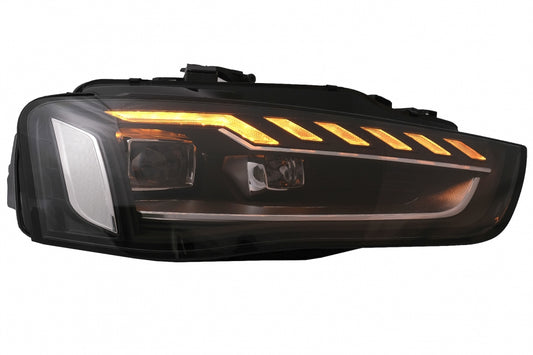 Full LED Headlights A4 B9.5 Design with Dynamic Sequential Turn Signals for Audi A4 B8.5 Facelift (2012–2015)