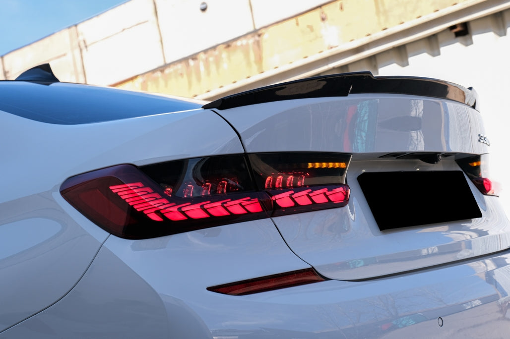 Full LED Taillights Red Smoke for BMW 3 Series G20 G28 M3 G80 Sedan (2018–2022)