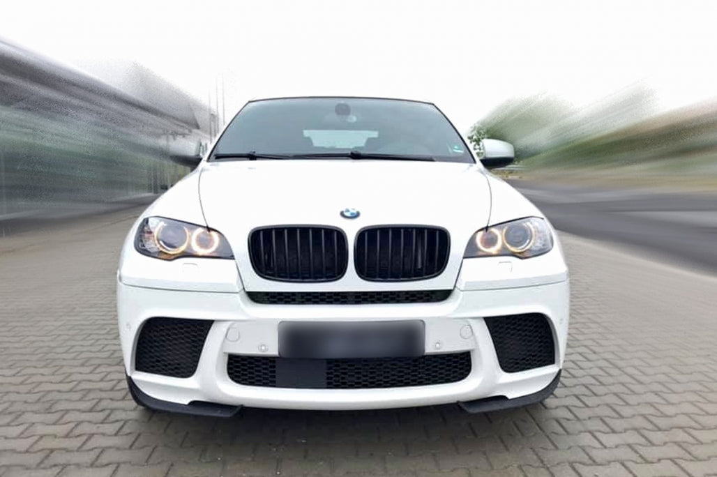 Kidney Grilles Black Lacquer for BMW X5 E70 (2007-2013) X6 E71 (2008-2011)