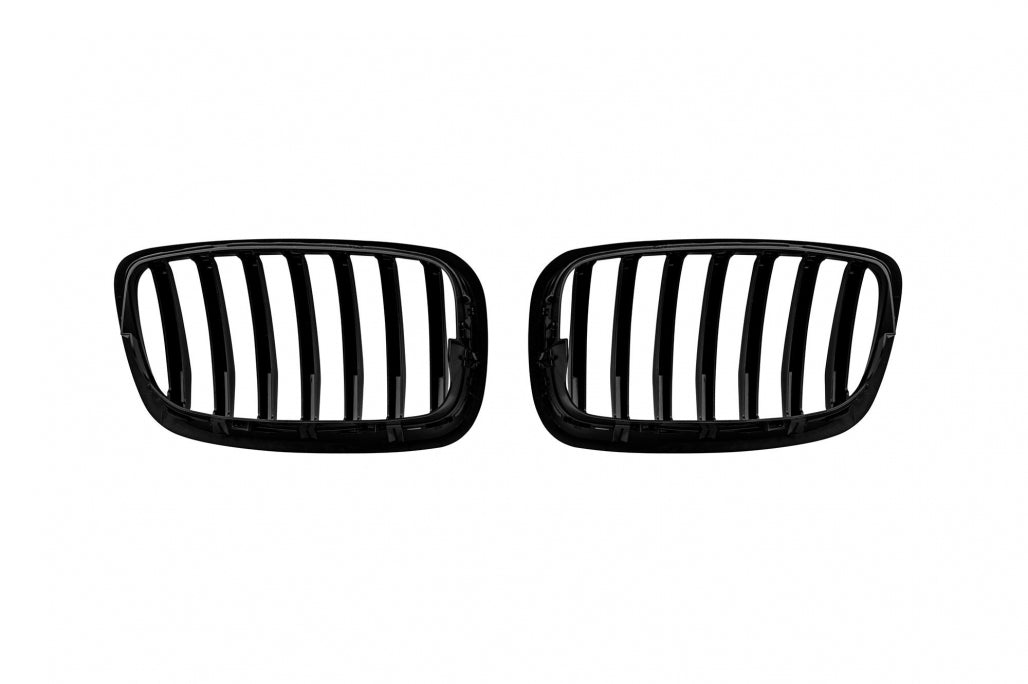 Kidney Grilles Black Lacquer for BMW X6 E71 (2011-2014)