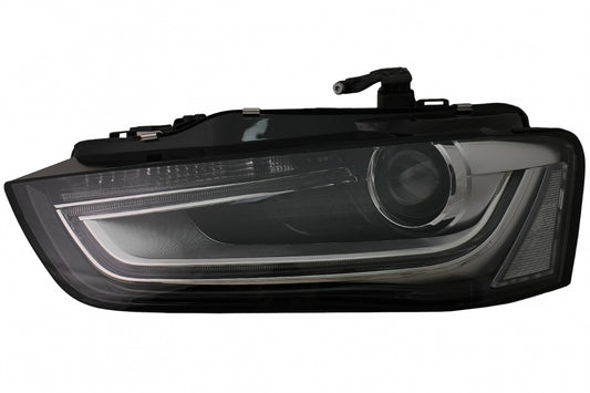 LED DRL Headlights Black for Audi A4 B8.5 Facelift Xenon (2012–2015)