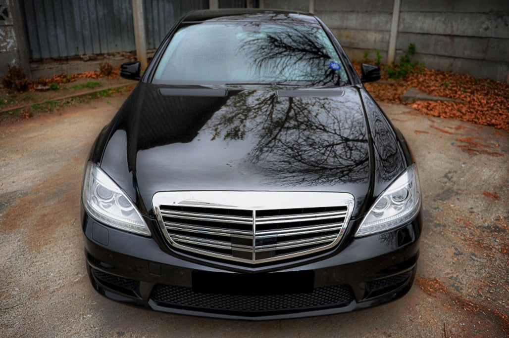 LED Headlights Facelift Look with Sequential Dynamic Turning Lights for Mercedes S-Class W221 (2005–2009) LHD