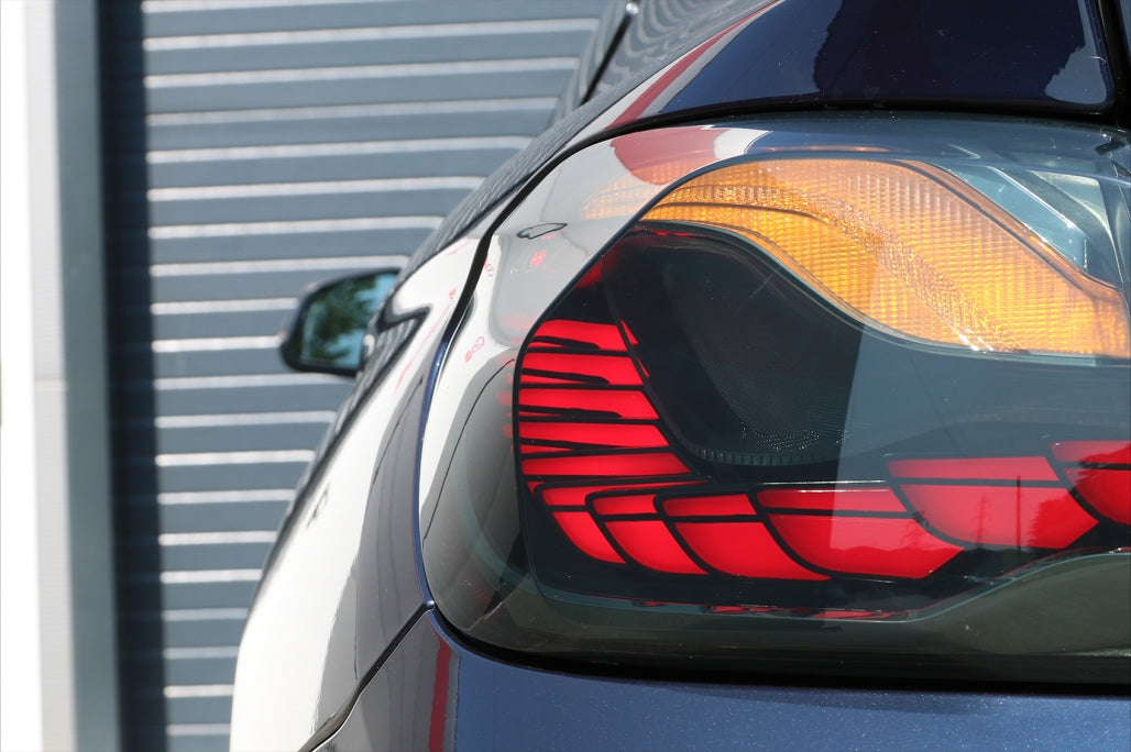 OLED Taillights Red Smoke Dynamic Sequential for BMW 4 Series F32 F33 F36 / M4 F82 F83 (2013–2019)