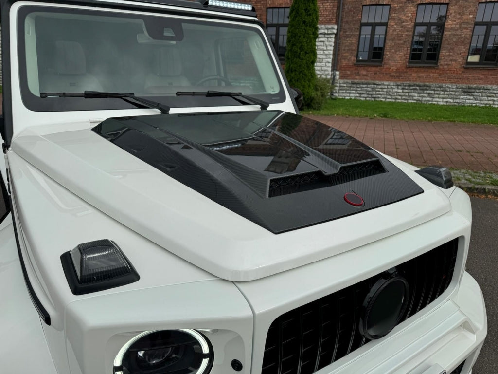 Real Carbon Hood Scoop Bonnet for Mercedes G-Class W463 (1989–2018)