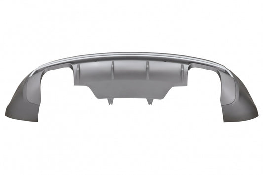 Rear Bumper Diffuser Double Outlet for Audi Q5 8R Facelift (2013–2016) SE