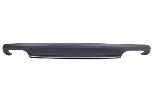Rear Bumper Diffuser with Exhaust Muffler Tips S5 Design for Audi A5 8T Sportback Facelift (2012–2015)