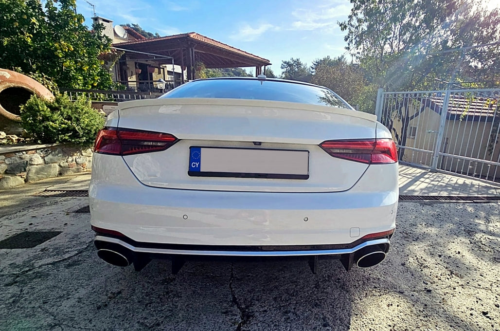 Rear Bumper RS5 Design for Audi A5 F5 Sportback / Coupe / Cabriolet (2017–Up)