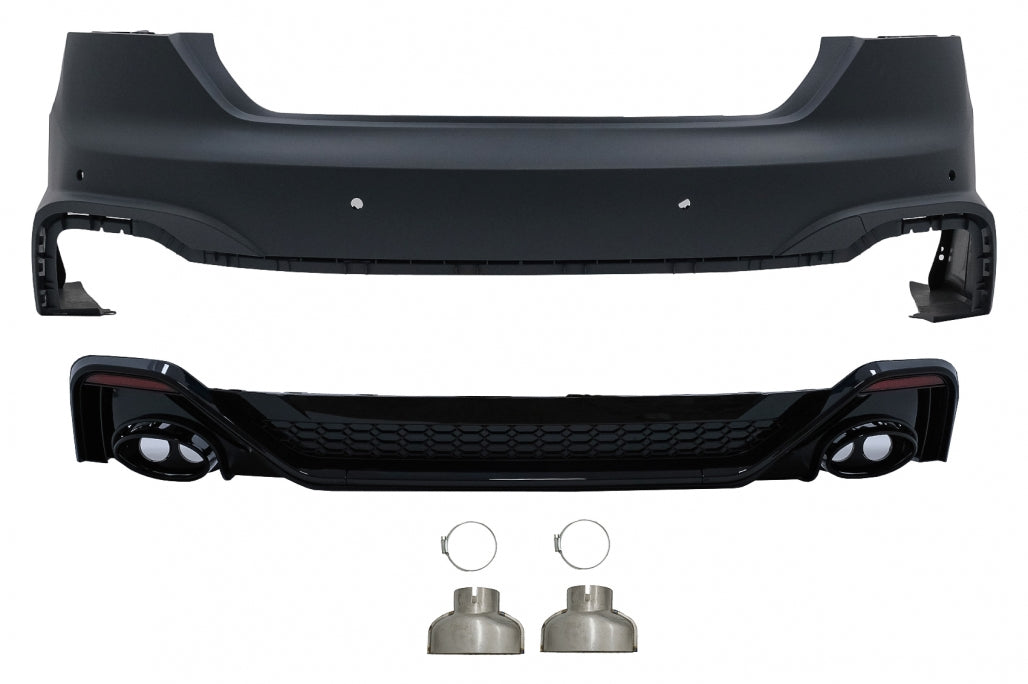 Rear Bumper Racing Look for Audi A5 F5 Facelift Coupe / Sportback (2020–Up)