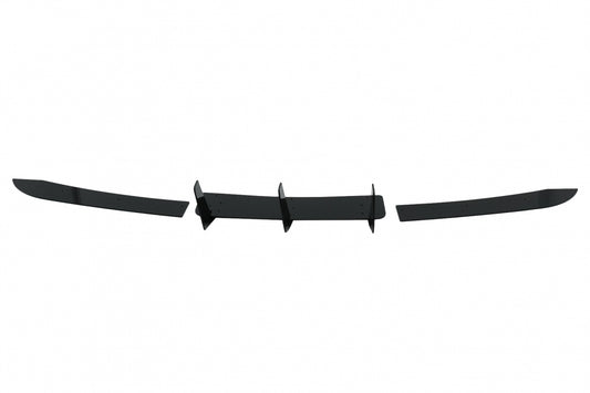 Rear Diffuser Extension Piano Black for Mercedes C-Class W204 C204 Facelift (2012–2014)