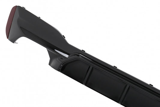 Rear Diffuser M5 Design Piano Black for BMW 5 Series G30 G31 (2017–2024)