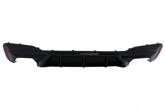 Rear Diffuser M5 Style Piano Black for BMW 5 Series G30 G31 (2017–Up) M-Tech