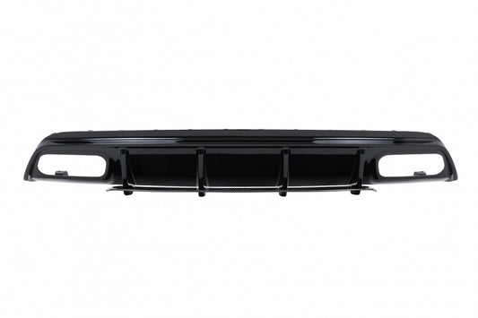 Rear Diffuser with Exhaust Tips A45 Facelift Design for Mercedes A-Class W176 (2013–2018)