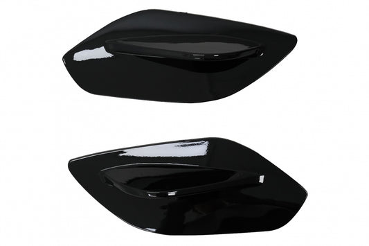 Roof Spoiler Side Extensions Piano Black for Mercedes A-Class W176 W177 GLA X156 H247