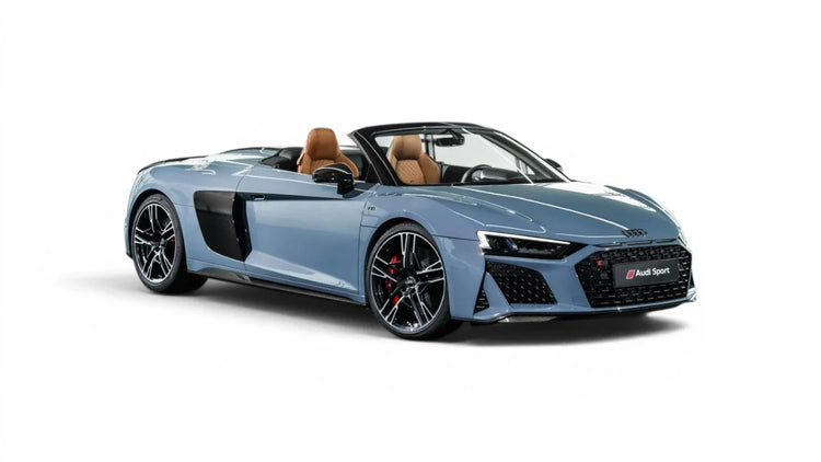 Audi R8 4S Facelift 2018-2024 aftermarket styling parts, grilles, emblems, carbon fiber parts, spoilers, diffusers, and exterior accessories