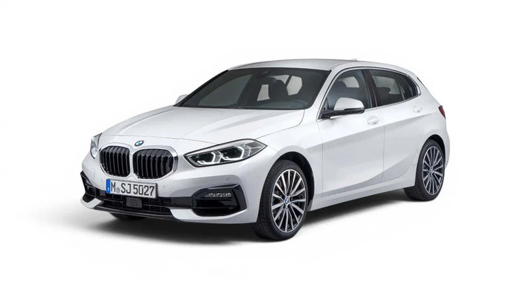 BMW 1 Series F40 2019-2024 aftermarket styling parts, grilles, emblems, carbon fiber parts, spoilers, diffusers, and exterior accessories