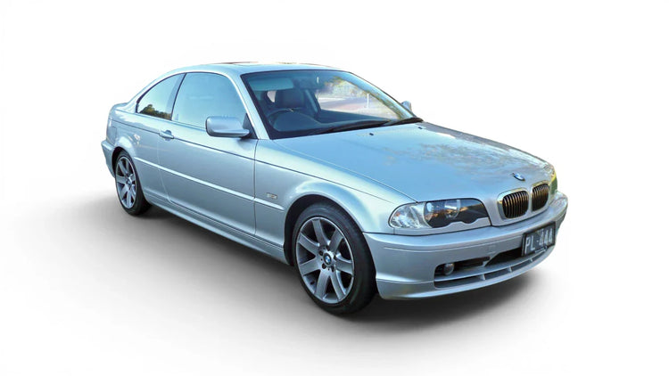 BMW 3 Series Coupe E46 1999-2005 aftermarket styling parts, grilles, emblems, carbon fiber parts, spoilers, diffusers, and exterior accessories