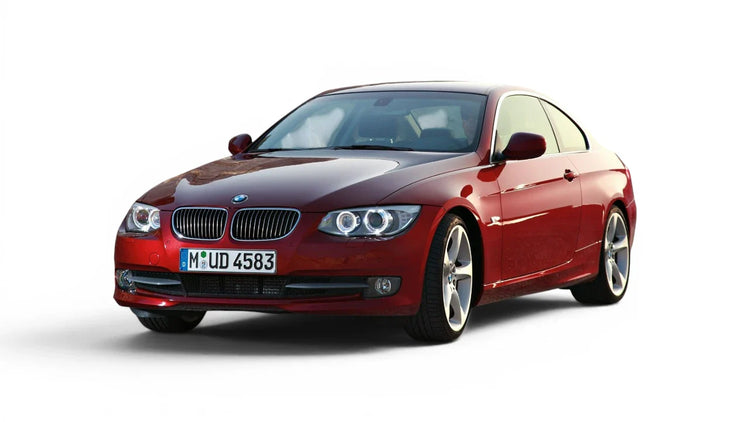 BMW 3 Series Coupe E92 LCI 2010-2014 aftermarket styling parts, grilles, emblems, carbon fiber parts, spoilers, diffusers, and exterior accessories